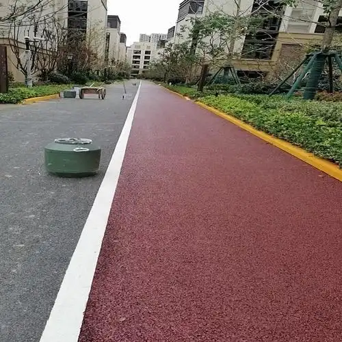 陶瓷颗粒防滑路面胶水,透水混凝土增强剂,沥青改色,陶瓷颗粒防滑路面