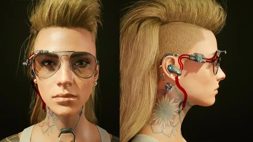 赛博朋克2077 武器装备 kirk眼镜 截图