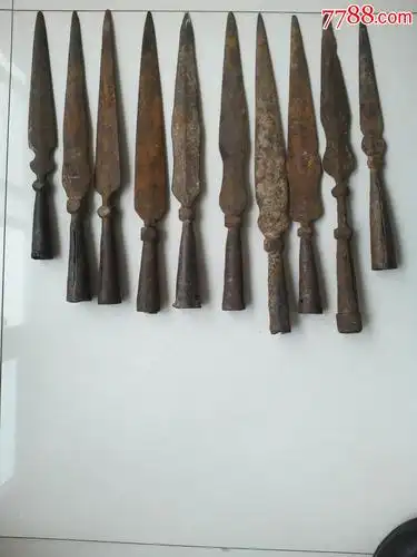 10个铁枪头,品如图,仔细看,-se36148961-铁兵器-零售