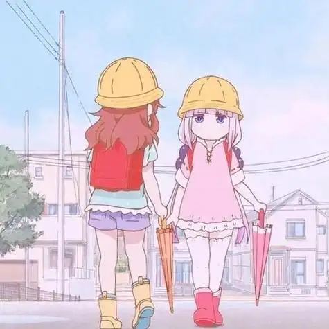 好看可爱动漫闺蜜头像两人用