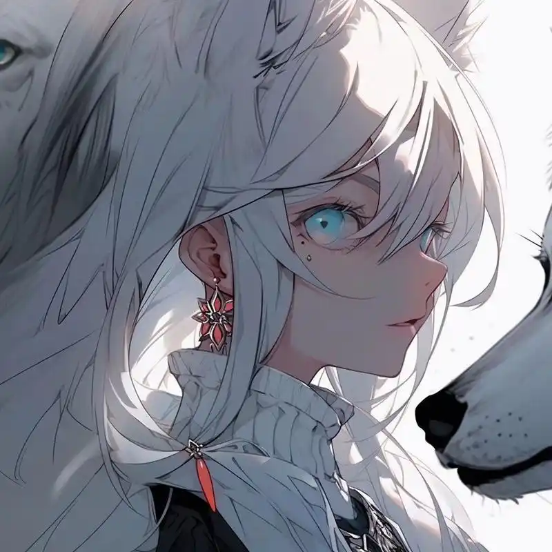 被狼守护的狼族少女系列头像更新 不知道有没有小伙伴看过宫崎骏的