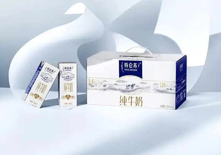 蒙牛特仑苏牛奶250mlx12礼盒装新老包装随机发货