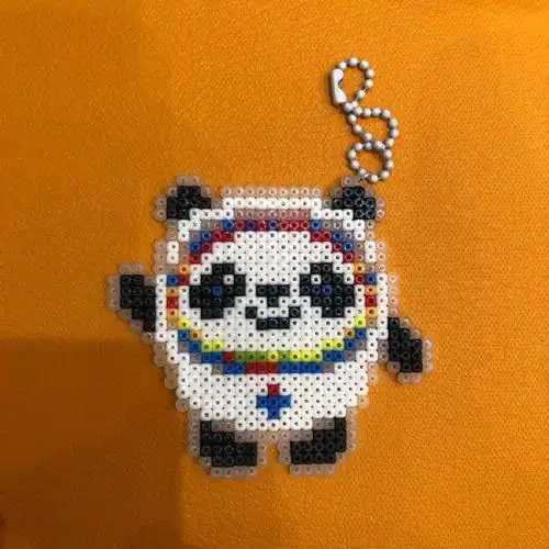 冬奥会冰墩墩拼豆豆