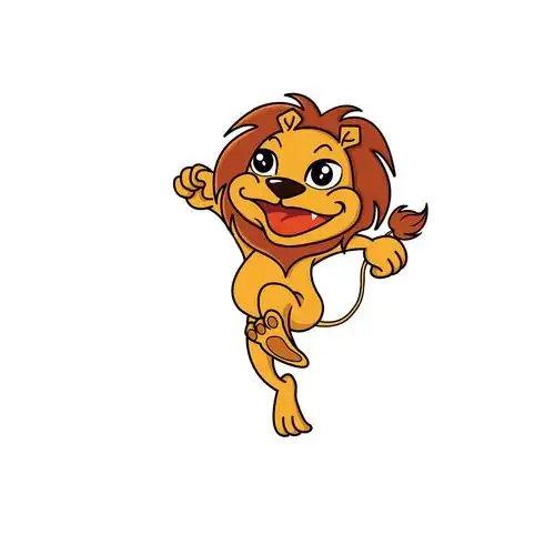 卡通动物形象原创插画