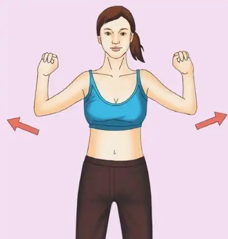 胸部塑形拉伸运动