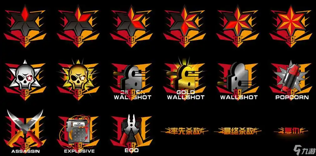 cf击杀图标哪个好看cf击杀图标外观大全