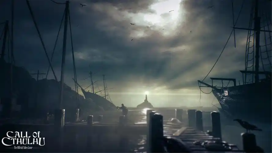 克苏鲁的呼唤游戏原画高清桌面壁纸