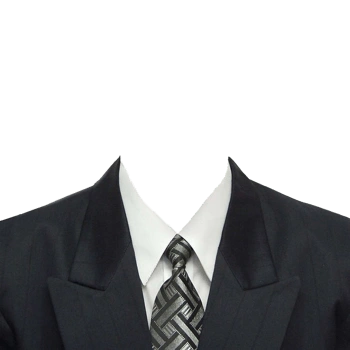 矢量男装西服模板免抠素材