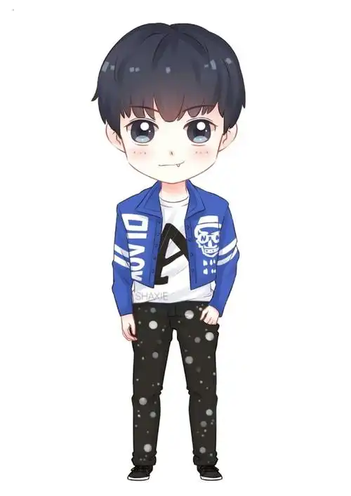 王俊凯饭绘 q版