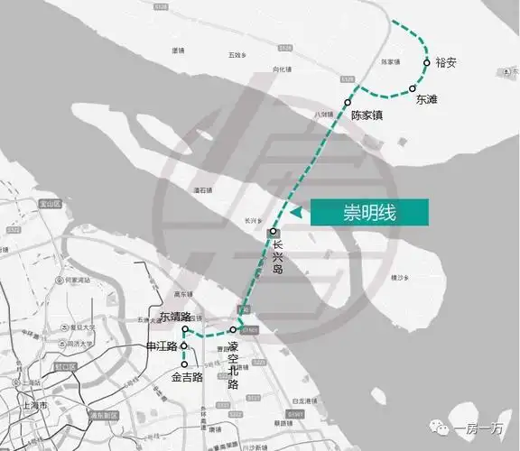 崇明线   预计开通时间:2023年