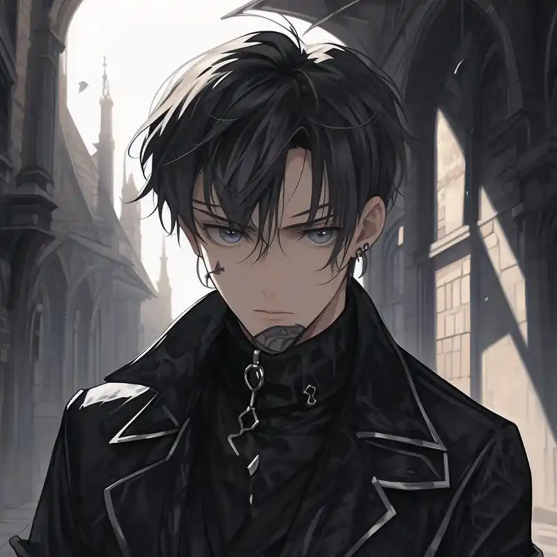 黑暗系男生头像94,冷酷到没朋友95 今日份黑暗系男生头像,每个