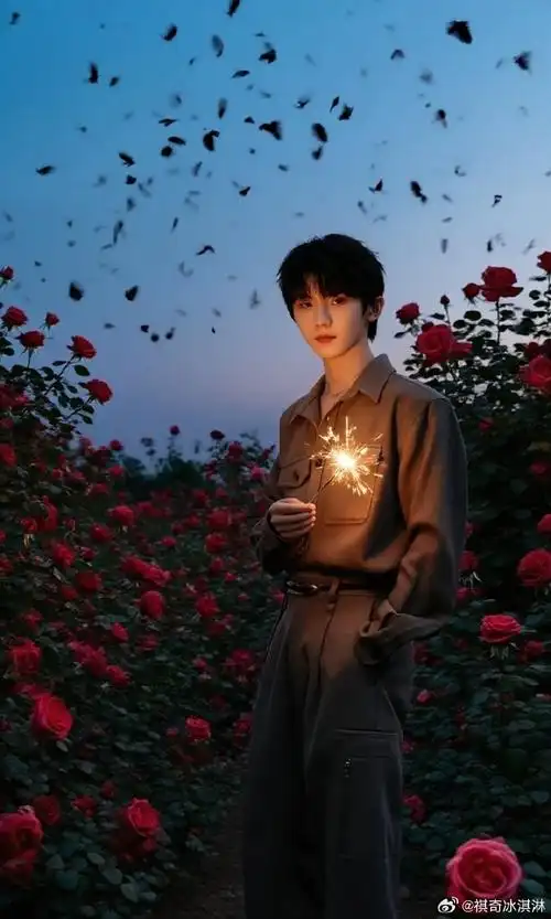 💜#马嘉祺#"我透着大雾弥漫看见置身于流言蜚语之中的枝上玫瑰" "