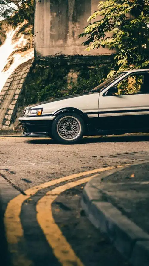 丰田ae86,高清图片,手机锁屏桌面-壁纸族