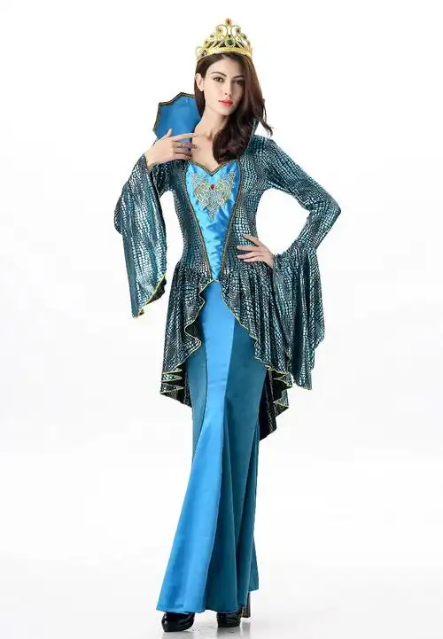 珠密恋新款女皇服装万圣节埃及艳后服欧美cosplay制服 出口实拍