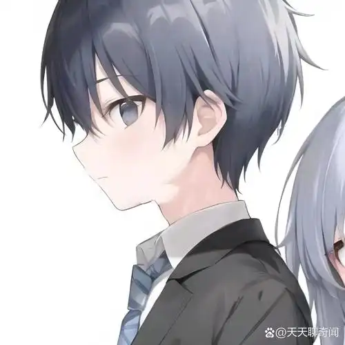 超甜的动漫双人情侣头像