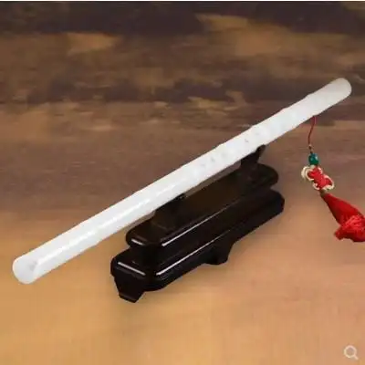 特价玉笛子 白玉_汉白玉玉萧 玉石萧 玉笛子 玉箫 洞萧 湛工艺品乐器