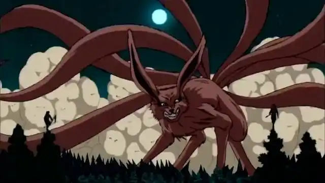 火影:九尾和水门战斗时,有谁注意到了九尾的尾巴?