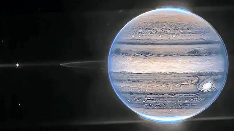 nasa公布高清木星图像,由韦伯望远镜拍摄_网易视频