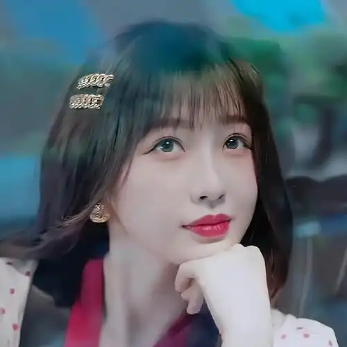 虞书欣同款 发夹女链条侧边夹子卡子虞美人两个人 小森林头饰发饰