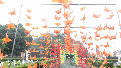 门票免费送阳春首届千纸鹤艺术节9月9日劲爆开幕