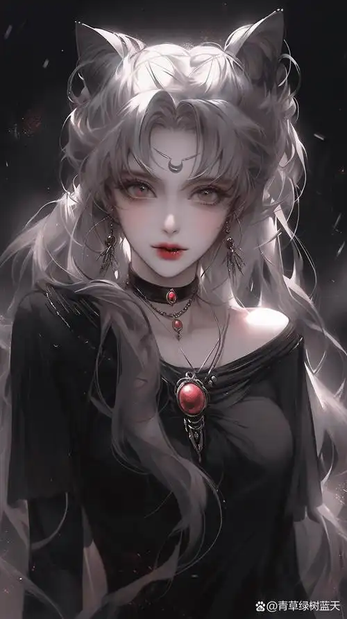 绝美暗黑系动漫头像壁纸|美少女战士