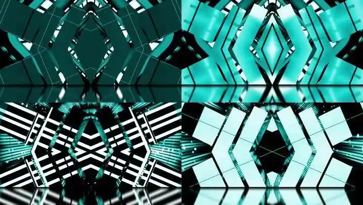 hiphop-dj炸场led背景百djdubstep节奏灯光秀光影光线光效街舞爵士舞