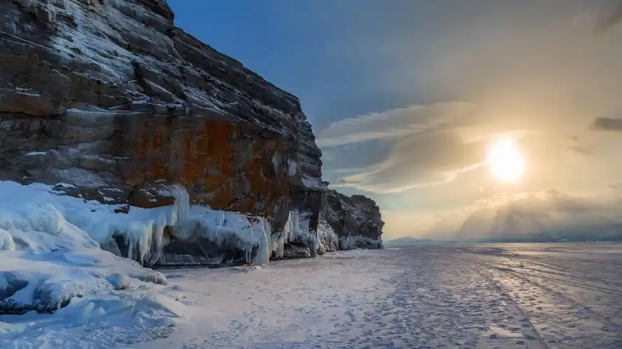 俄罗斯贝加尔湖唯美风景,风景-回车桌面
