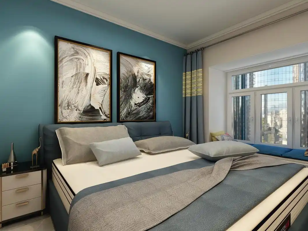 百郦湾105平小三室 现代简约装修