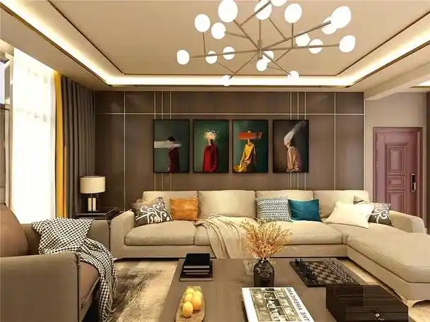 舒适家居必备:沙发背景墙设计效果图