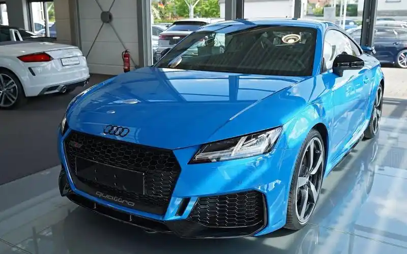 奥迪展厅642020款 奥迪tt rs coupe (turbo blue)