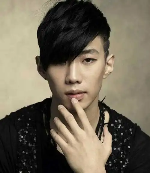 长脸型的男士完美烫发发型参考