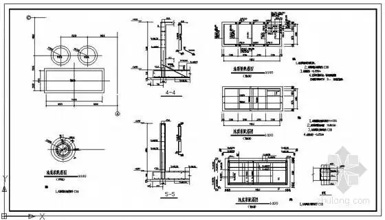 某水池结构设计图