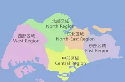 新加坡国土面积有700多平方公里,依据地理环境和人文发展状况,大直换