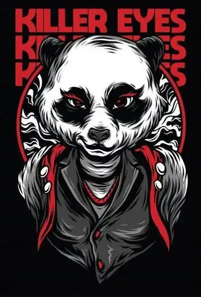 动漫熊猫壁纸|从今天起 我要转型 成熟稳重 哈不过三(熊猫卡通图片)