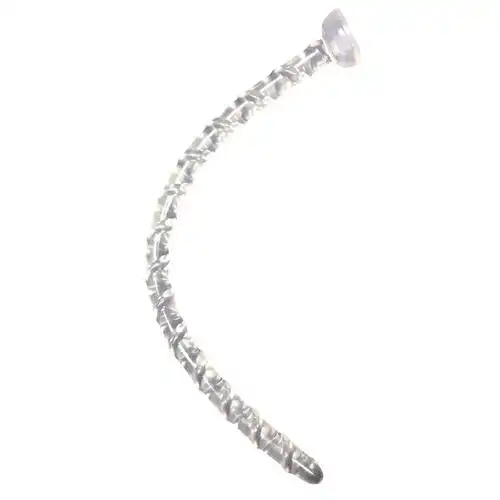 柔软螺纹超长肛塞女用自慰器男性前列腺按摩sm另类高潮后庭肛塞情趣