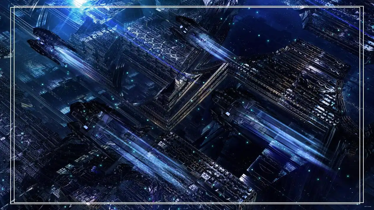 超清大图福利:精选科幻风场景设计图片集锦