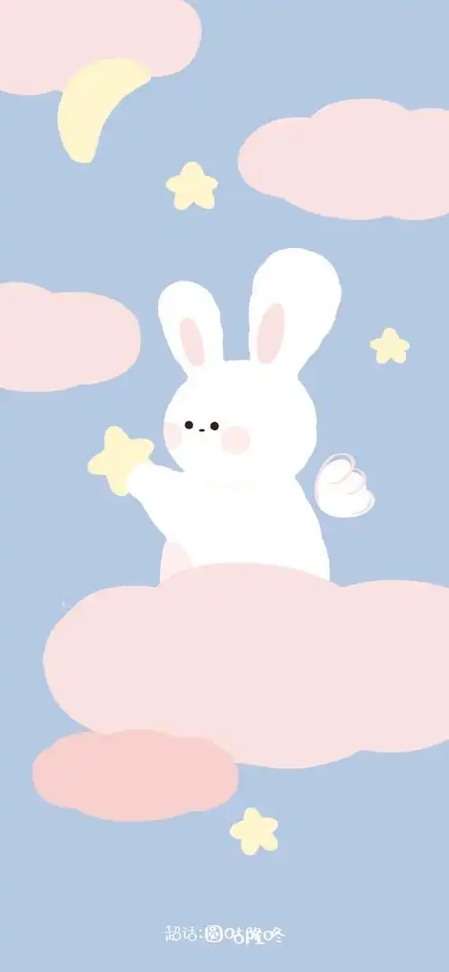 少女心可可爱爱软萌油画壁纸格子壁纸