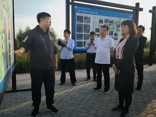 县委副书记代县长杨蕾就清洁取暖城建等工作进行调研