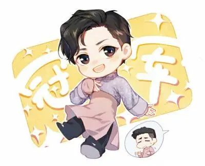 德云社相声演员孟鹤堂,周九良卡通头像第一波~请查收