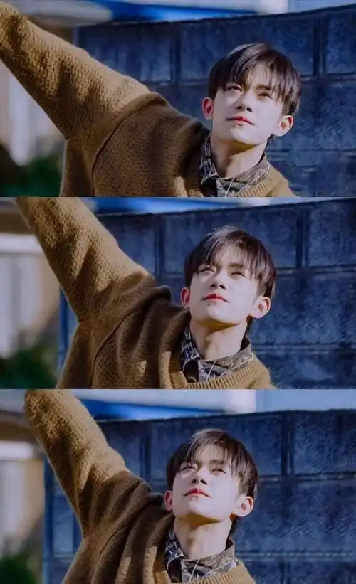 实力偶像易烊千玺三格壁纸一