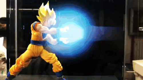 演示特效   在喜欢toyfx特效的玩家中,《龙珠》粉丝数量众多,所以气功