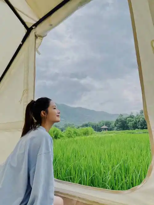 明星露营大片谁最出圈 ?杨幂刘诗诗李沁 张张都是你心动的范本