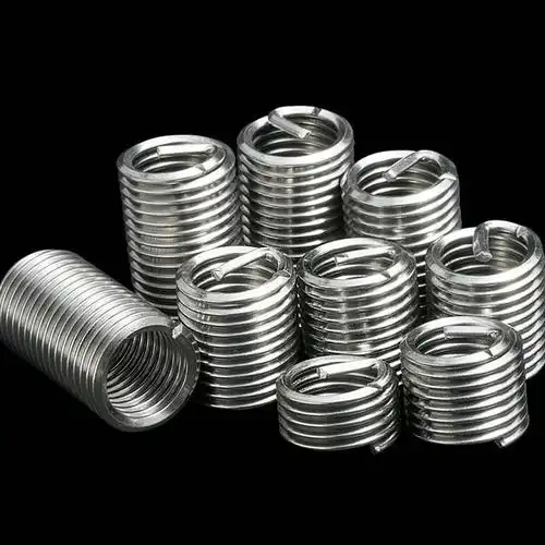 304不锈钢螺纹套螺纹保护套钢套牙套d螺丝套钢丝螺套m2m3m4m5