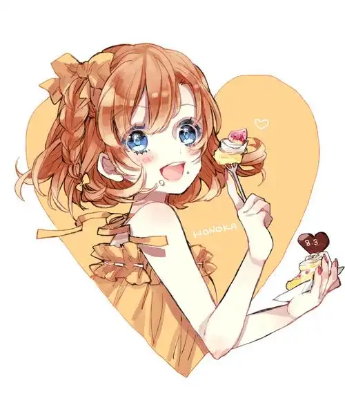 甜点少女系列橙色