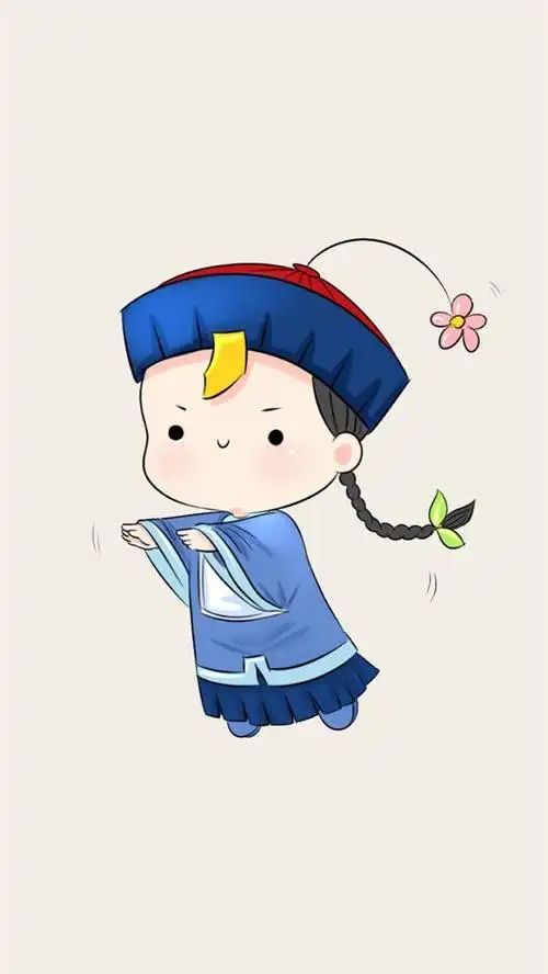 捡到一只小僵尸手机桌面壁纸小僵尸卡通可爱萌萌哒卡通人物