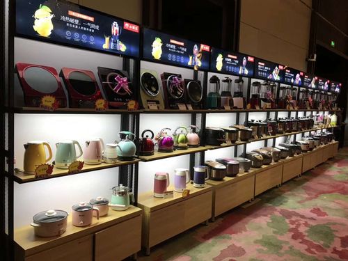 定制小家电展架展台展柜电器中岛展示柜家电陈列货架展示架展示台