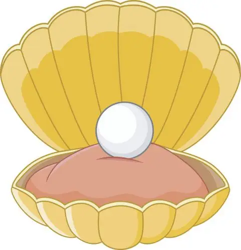 贝壳,卡通,可爱的,螺线,部分矢量图素材_id:132993588