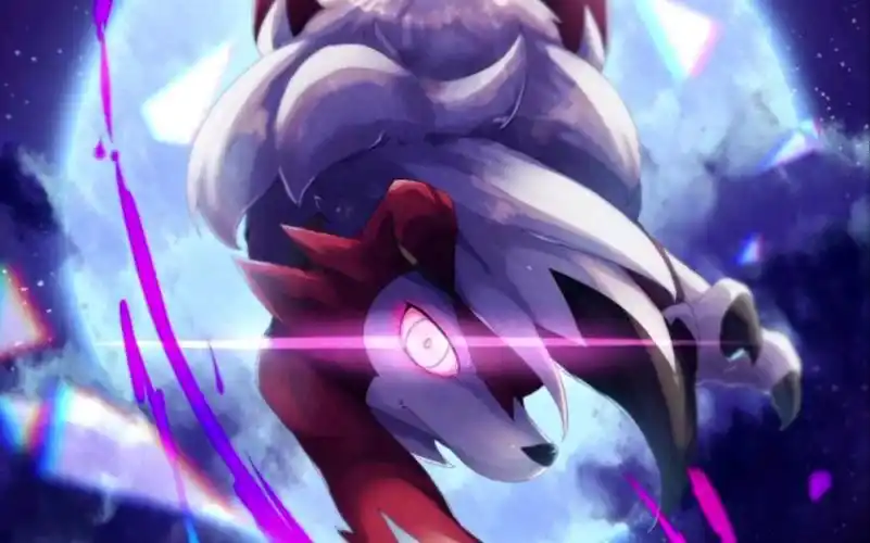 不同形态的鬃岩狼人