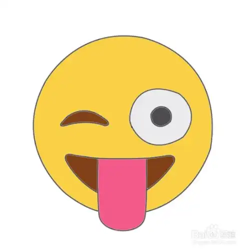 扮鬼脸表情简笔画