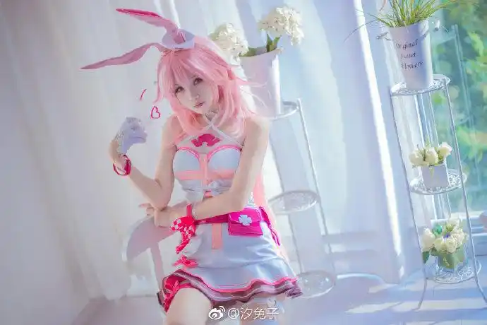 cos正片崩坏三八重樱夏色樱梦cosplay欣赏